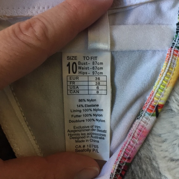 Seafolly Australia Bikini Top US 6 - Picture 5 of 5